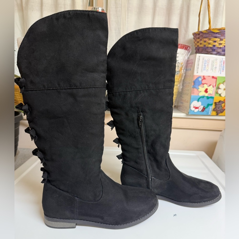 Cat & Jack Black Over the Knee Boots